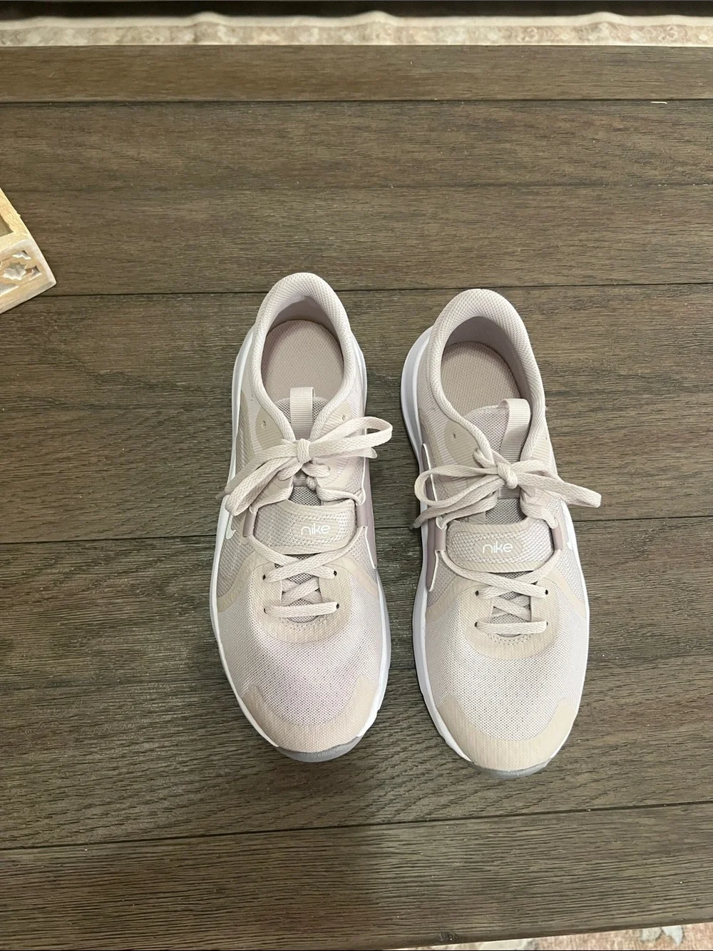 Nike Women’s Pale Taupe Mesh Athletic Sneakers